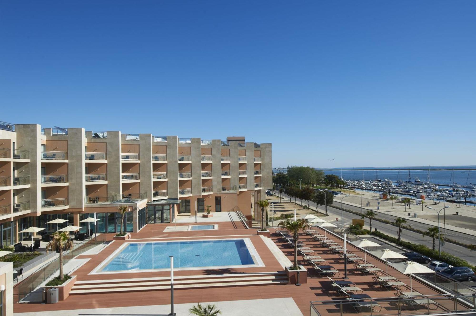 Real Marina Hotel & Spa Olhão Εξωτερικό φωτογραφία View of the hotel